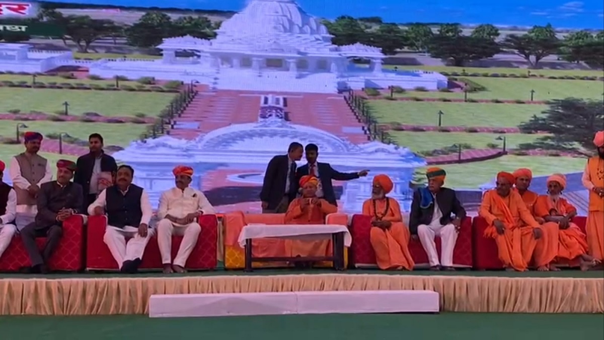 Rajasthan: अयोध्या में बन रहा भारत की राष्ट्रीय भावनाओं का प्रतीक देश का राष्ट्रीय मंदिर: CM योगी