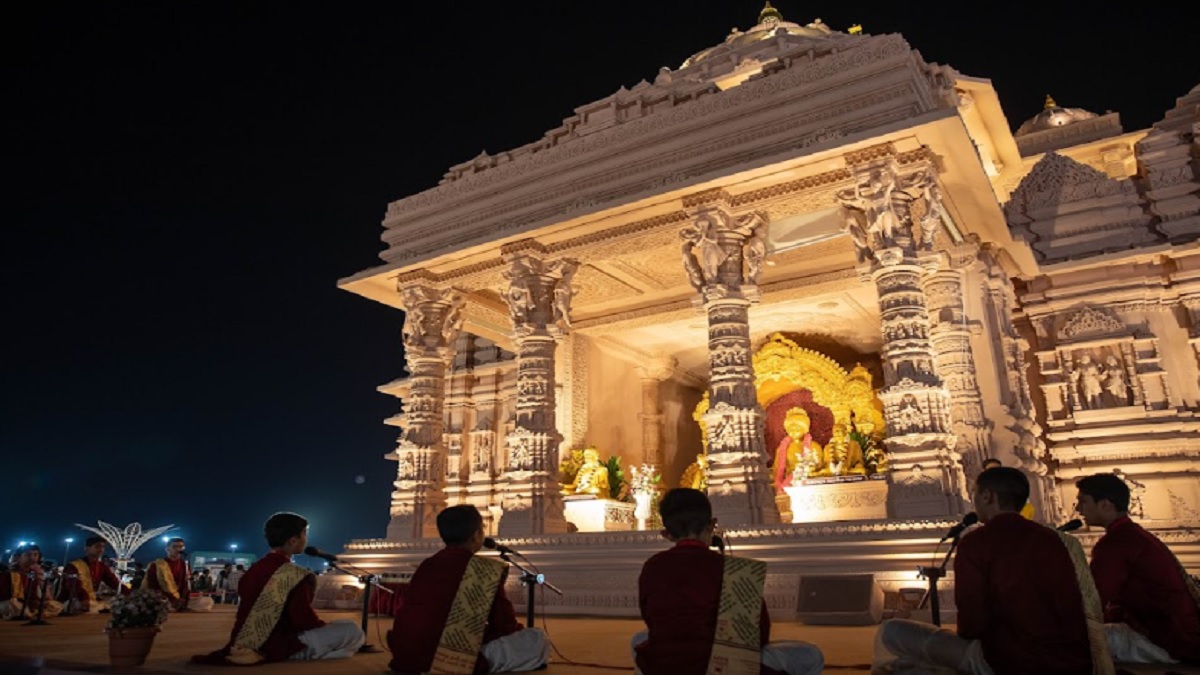 PSM100: प्रमुखस्वामी महाराज के आशीर्वाद से सिडनी में शिखरबद्ध BAPS स्वामिनारायण हिंदू मंदिर निर्माणाधीन