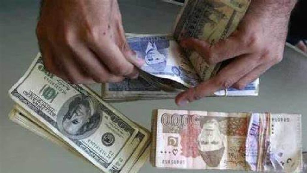 dollar and pakistani rupee
