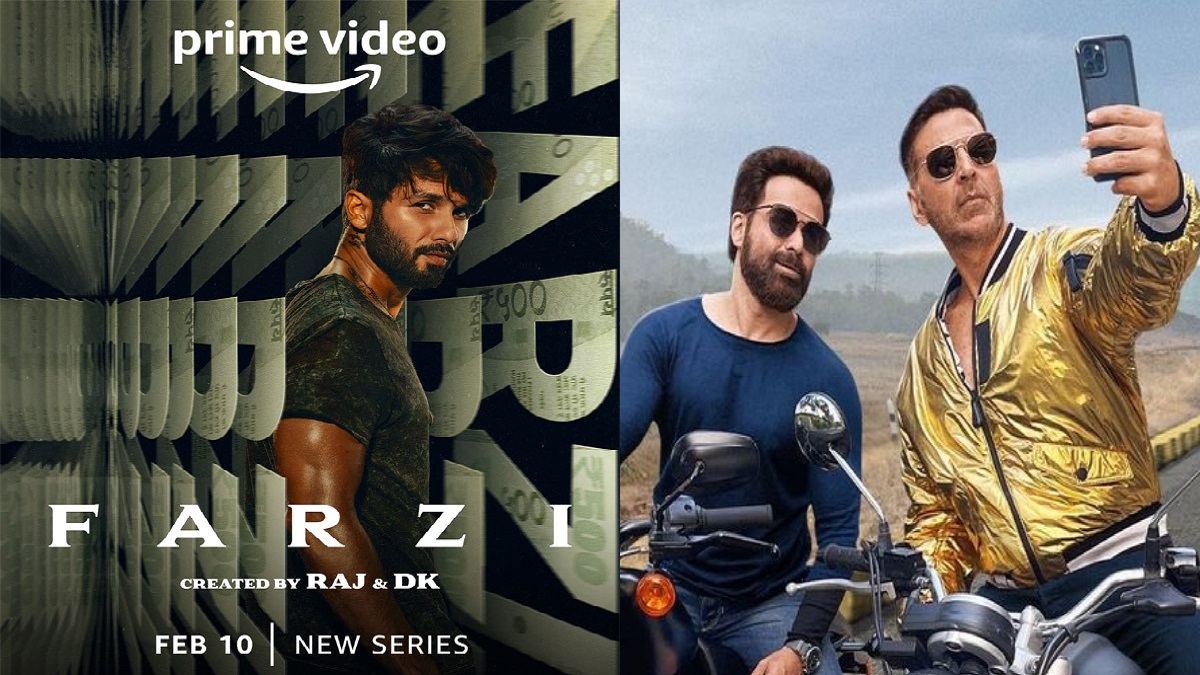 Farzi Trailer And Selfiee Trailer Release Date: शाहिद कपूर की डेब्यू वेब-सीरीज Farzi का ट्रेलर देखें, और जानें कब, अक्षय कुमार की फिल्म Selfiee का ट्रेलर होगा रिलीज़