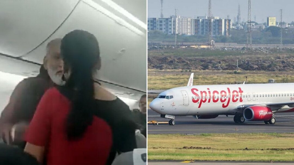 SpiceJet Flight : एयर इंडिया पेशाब कांड के बाद अब स्पाइसजेट क्रू सदस्य को गंदे तरीके से छूने का आरोप, हंगामे के बाद यात्री को प्लेन से उतारा गया