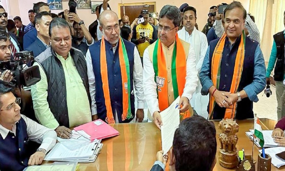 Tripura Election: त्रिपुरा के सीएम माणिक साहा ने दाखिल किया नामांकन, कही ये बात