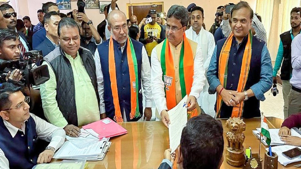 Tripura Election: त्रिपुरा के सीएम माणिक साहा ने दाखिल किया नामांकन, कही ये बात