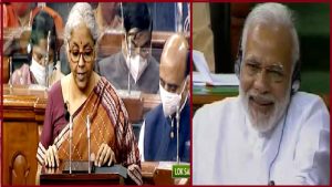 Union Budget 2023: बजट पेश करने के दौरान ऐसा क्या बोल गई वित्त मंत्री जिसे सुनकर संसद में लगने लगे ठहाके, PM मोदी भी नहीं रोक पाए हंसी