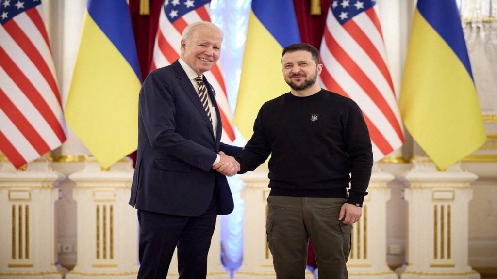 biden and zelensky