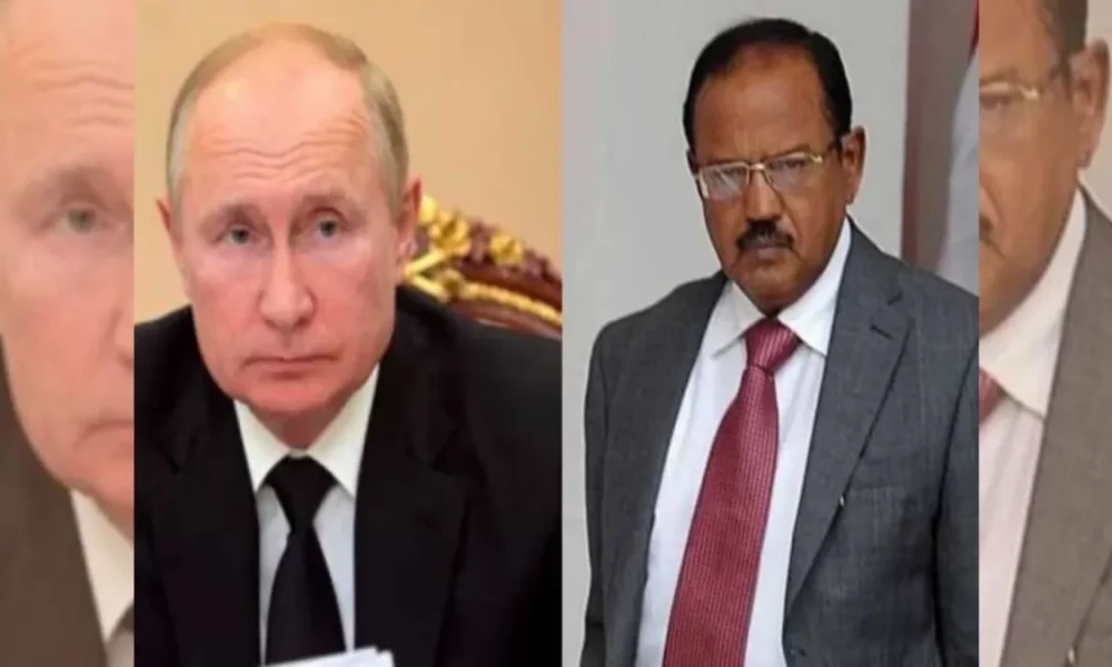 India Russia Relations : रूसी राष्ट्रपति पुतिन से अजीत NSA डोभाल ने की मुलाकात, अफगानिस्तान को लेकर बताई भारत की सोच