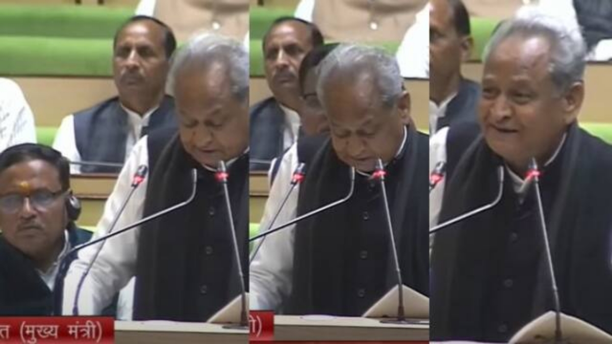 Rajasthan Budget 2023: CM अशोक गहलोत ने पढ़ डाला पुराना बजट, बगल में बैठे मंत्री ने रोका, बोले, ‘सर आपसे बड़ी गलती हो गई…