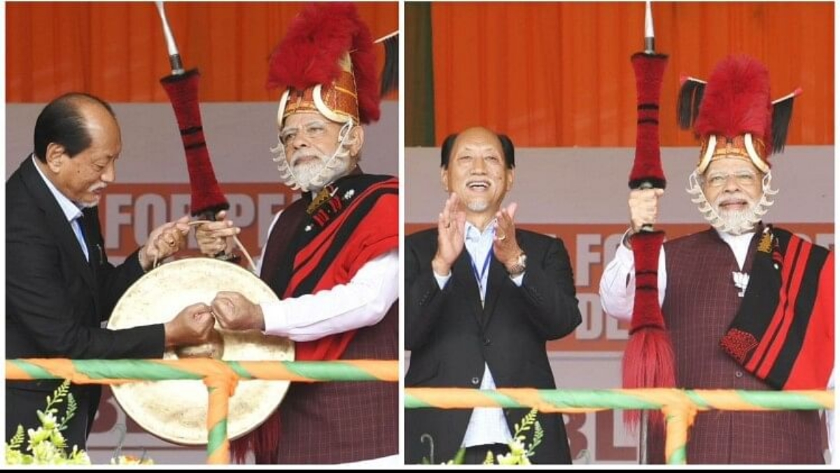 PM Modi in Nagaland : ‘रिमोट हाथ मे लेकर कांग्रेस ने नागालैंड में चलाई सरकार’ प्रदेश में चुनाव से पहले बरसे PM मोदी