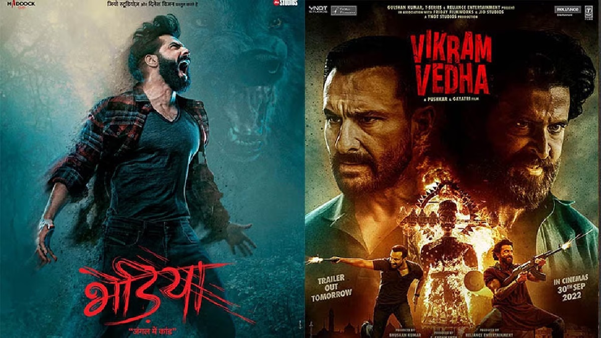 Vikram Vedha And Bhediya OTT Release Date: विक्रम वेधा और भेड़िया फिल्म को ओटीटी पर कब और कहां देखें