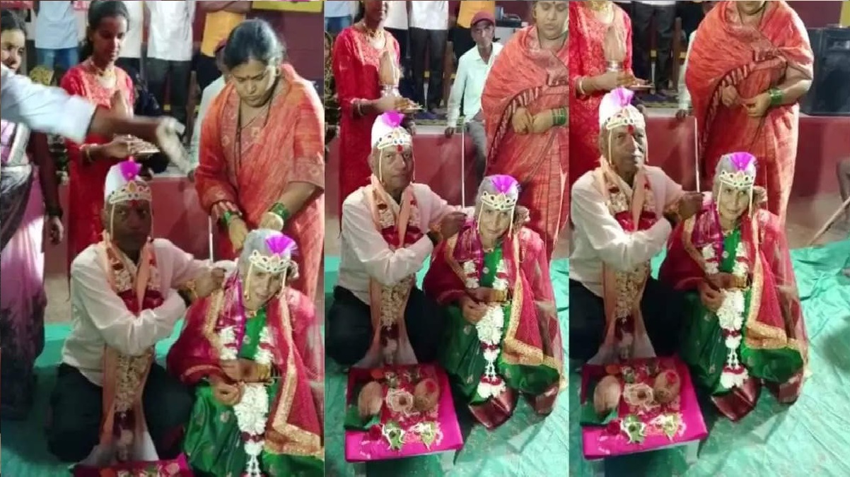 Maharashtra: ‘75 साल का दूल्हा, 70 की दुल्हन…’, खूब हो रही इस अनोखी शादी की चर्चा, फिल्मी है प्यार से शादी तक की स्टोरी