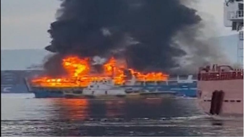 Philippines Ferry Fire