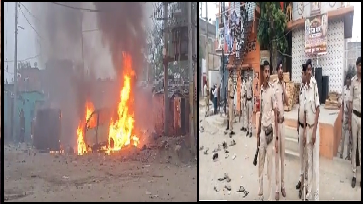 Bihar: बिहार में बुलंद दंगाइयों के हौसले, सासाराम के बाद अब नालंदा में स्थिति बेकाबू, जमकर हुई पथराव और आगजनी