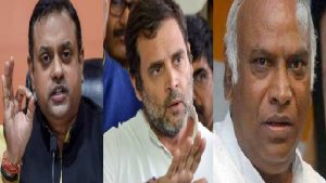 BJP Vs Congress: राहुल गांधी पर बीजेपी और कांग्रेस के बीच जंग जारी, संबित पात्रा ने दी ये चुनौती तो खरगे भी गए अड़