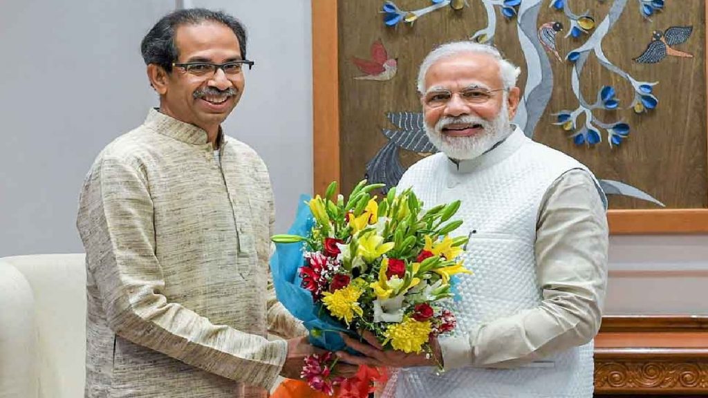 uddhav thakrey and pm modi