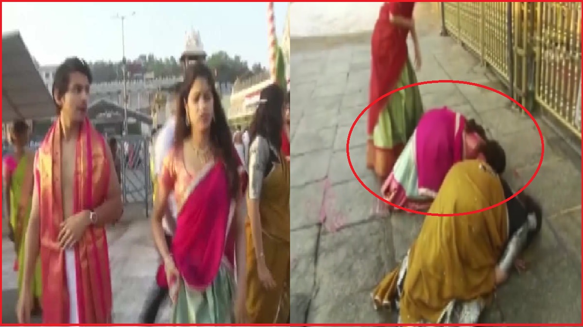 Janhvi Kapoor: तिरुपति बालाजी मंदिर में कथित बॉयफ्रेंड के साथ माथा टेकती दिखीं जाह्नवी कपूर, वीडियो हुआ वायरल