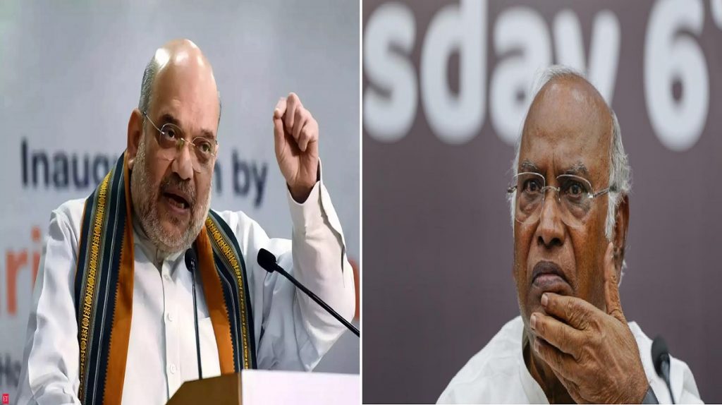 Kharge and Amit Shah