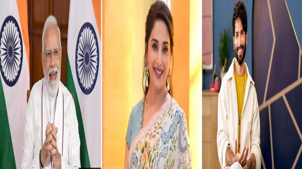 Modi, Madhuri and Shahid