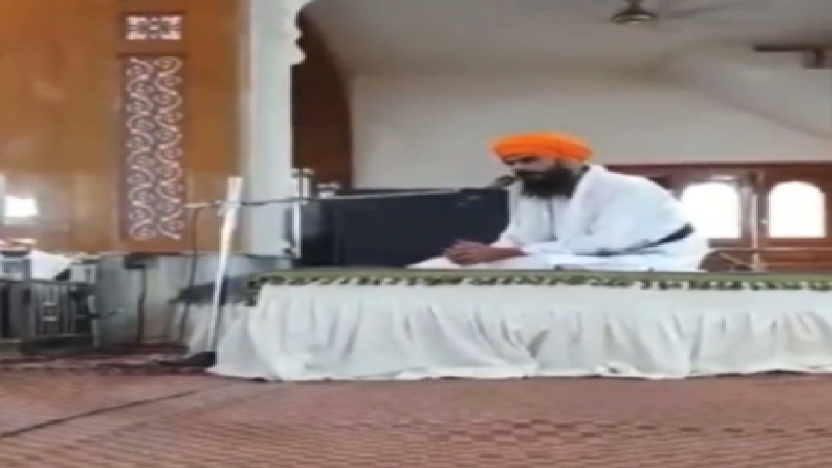 amritpal singh sermon giving video