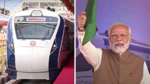 Vande Bharat Train : PM मोदी ने हरी झंडी दिखाकर मध्य प्रदेश को दी वंदे भारत एक्सप्रेस के रूप में बड़ी सौगात.. दिल्ली से भोपाल का रास्ता होगा बेहद आसान