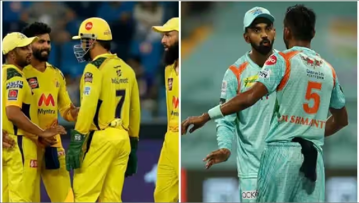 Chennai Super Kings and Lucknow Super Giants