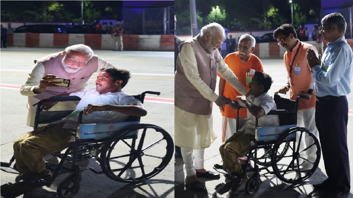 PM Modi Selfie: एक खास शख्स के साथ पीएम मोदी ने खुद क्लिक की सेल्फी, पोस्ट कर बताया- पार्टी के लिए करते हैं बड़ा काम