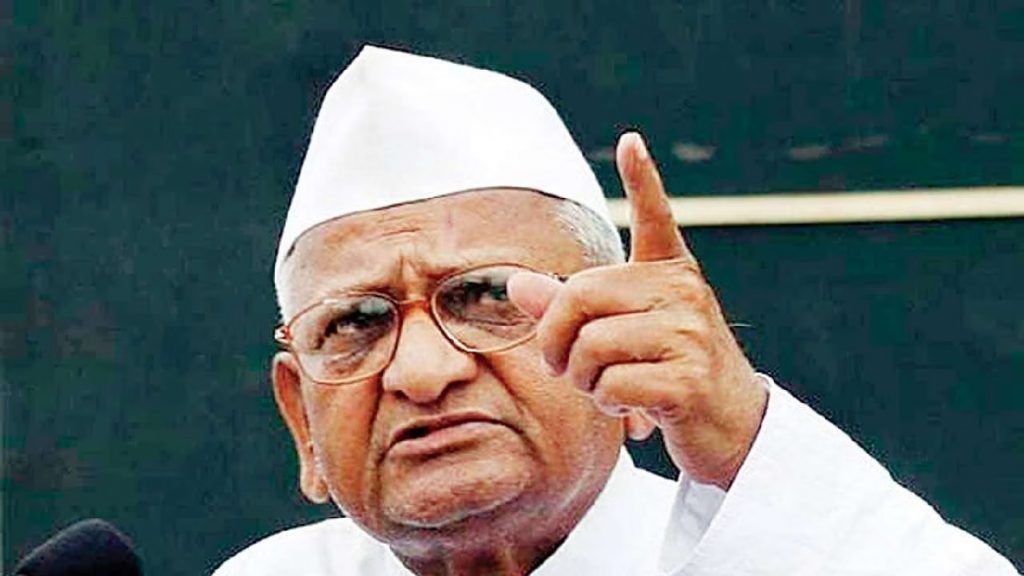 social activist anna hazare