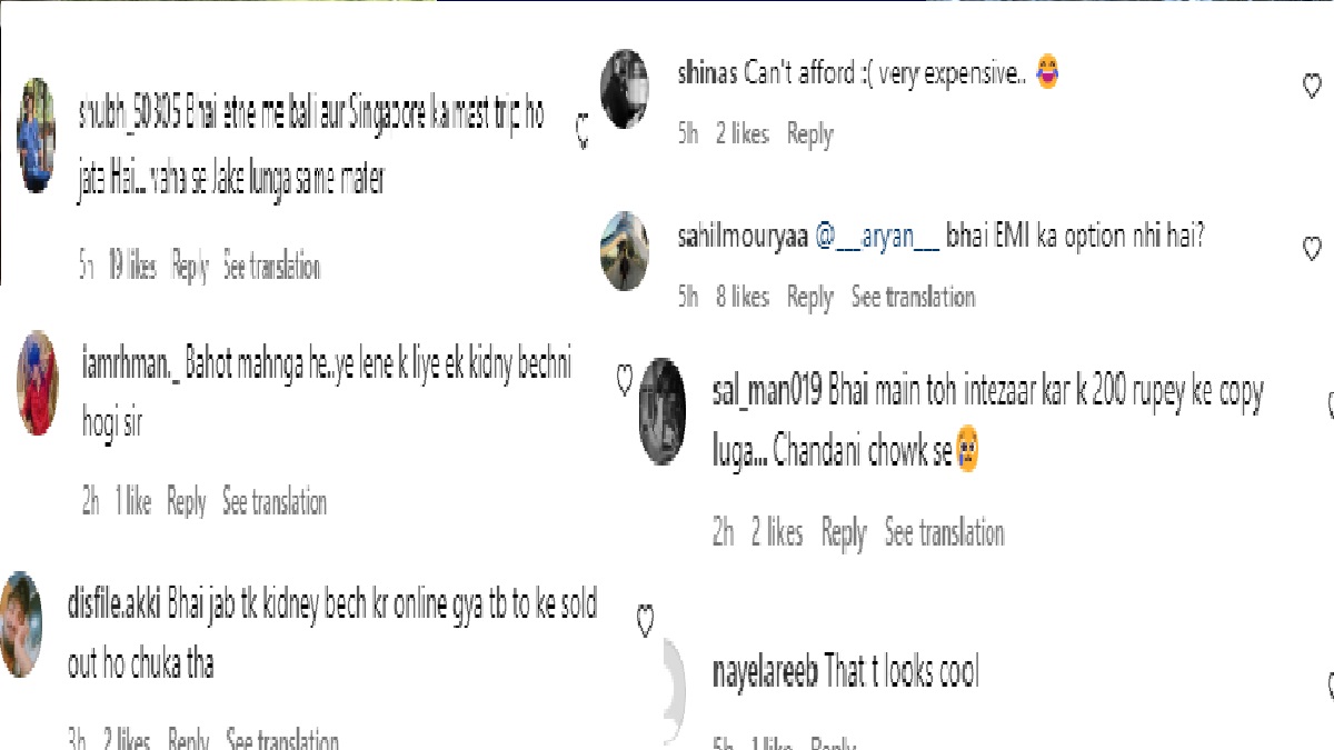 comment