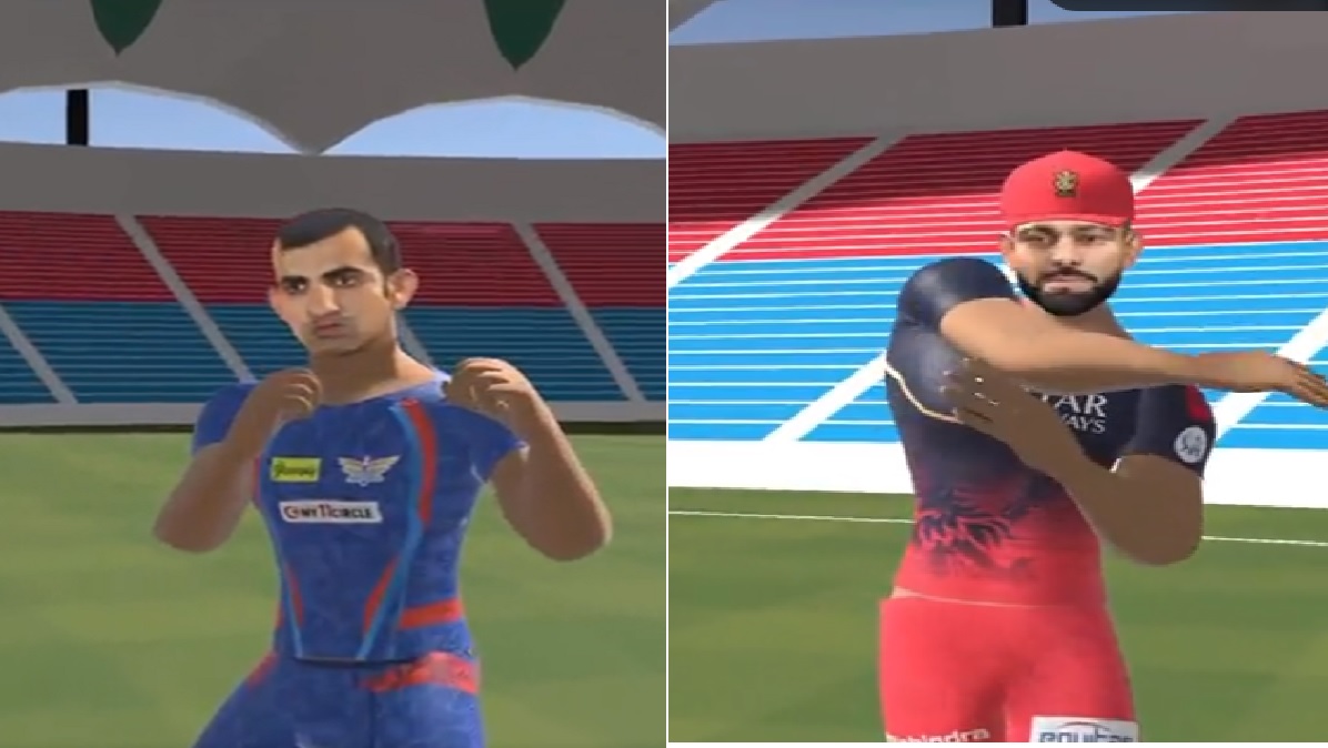 Virat Kohli vs Gautam Gambhir: ‘कोहली-गंभीर’ की Fight पर यूजर ने बना दिया वीडियो गेम, सोशल मीडिया पर मचा तहलका
