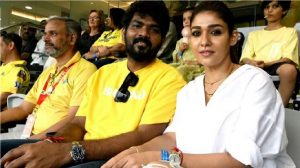 Nayanthara: पति विग्नेश संग आईपीएल का लुफ्त उठाती दिखीं नयनतारा, धोनी की टीम को एक्ट्रेस ने किया चियरअप