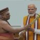 pm modi with sengol