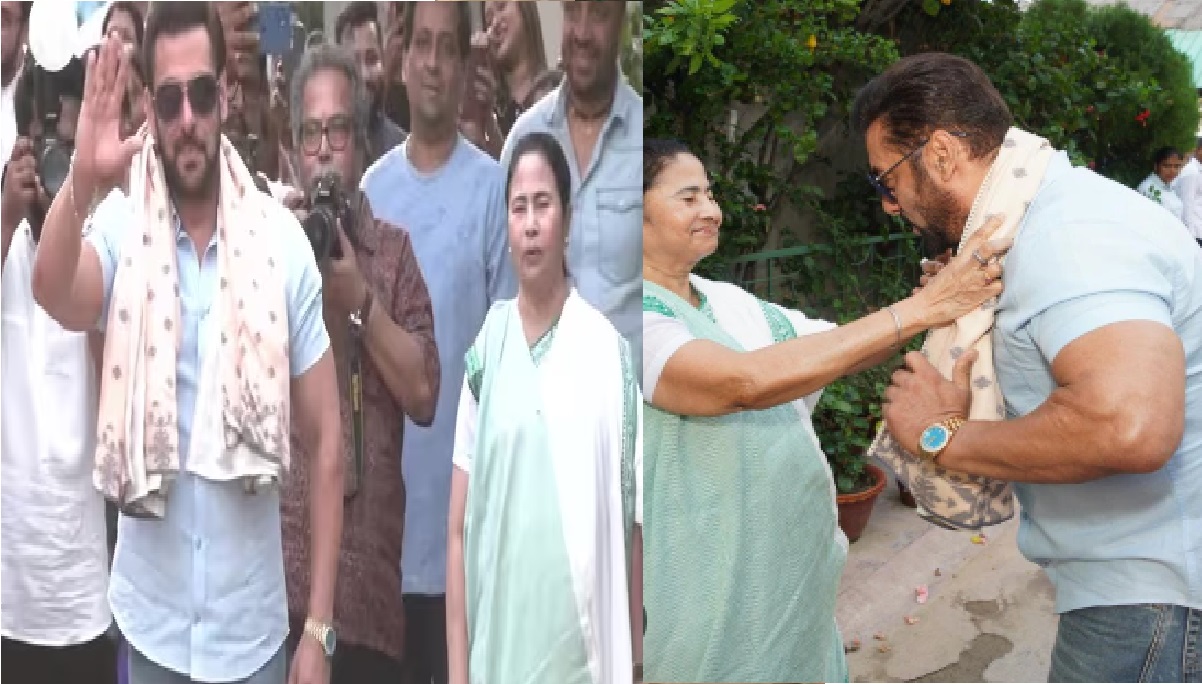 Salman Khan: कोलकाता में हुआ सलमान खान का भव्य स्वागत, ममता बनर्जी संग एक्टर ने की लंबी बातचीत