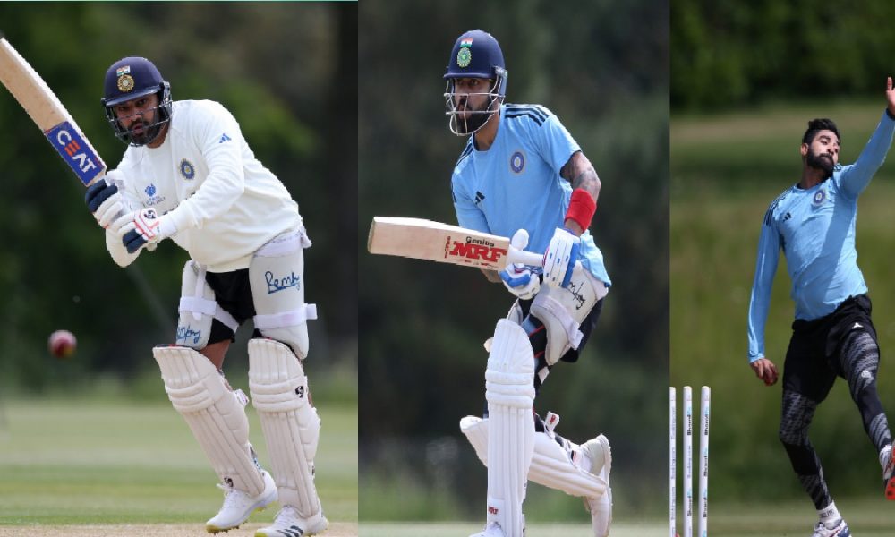 WTC Final: फाइनल के लिए कमर कसकर तैयार भारतीय टीम – कोहली, रोहित समेत अन्य खिलाड़ियों ने बहाया पसीना