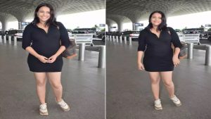 Swara Bhaskar Baby Bump: शॉर्ट ड्रेस में मुंबई एयरपोर्ट पहुंची स्वरा भास्कर, कैमरे के सामने फ्लॉन्ट किया बेबी बंप