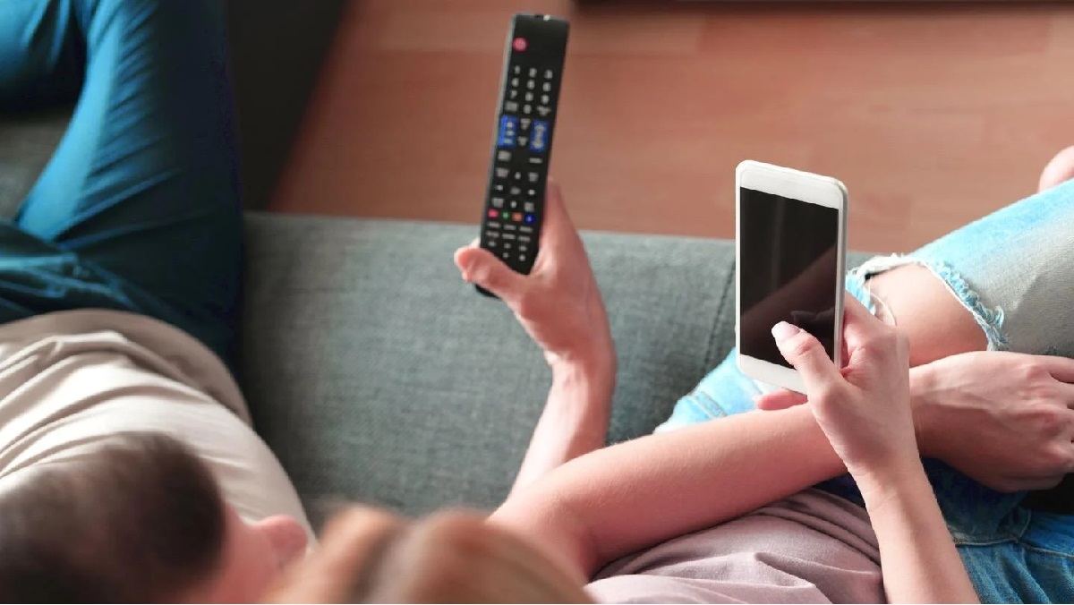 Smartphone into TV Remote