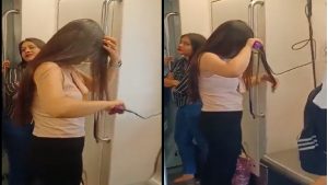 Delhi Metro Viral VIDEO: ‘बदलते जमाने की बदलती दिल्ली मेट्रो’, हेयर स्ट्रेटन करते दिखी लड़की, लोगों ने दिए ऐसे रिएक्शन
