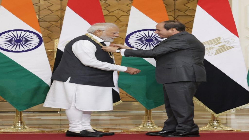 PM Modi Order of the Nile