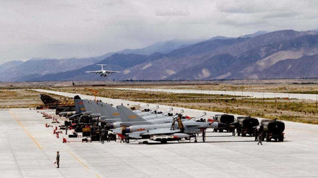 chinese air base