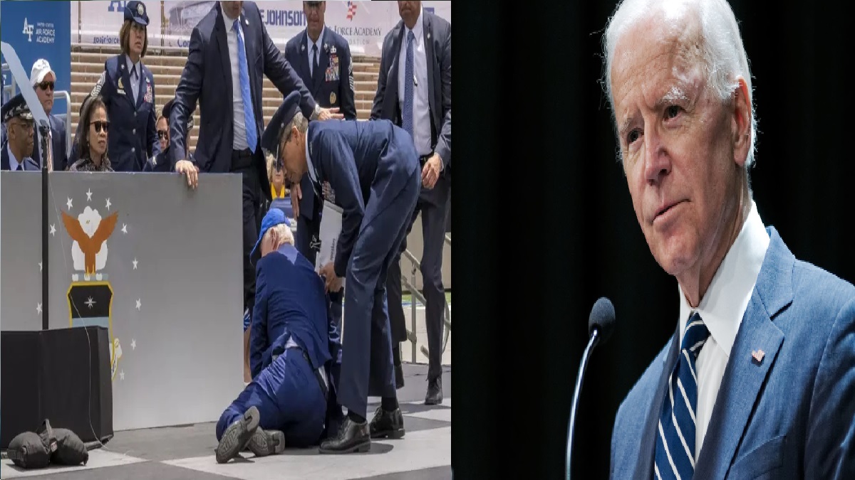 Joe Biden: भरे मंच पर अचानक लड़खड़ा कर गिरे अमेरिकी राष्ट्रपति, नहीं लगी किसी तरह की चोट