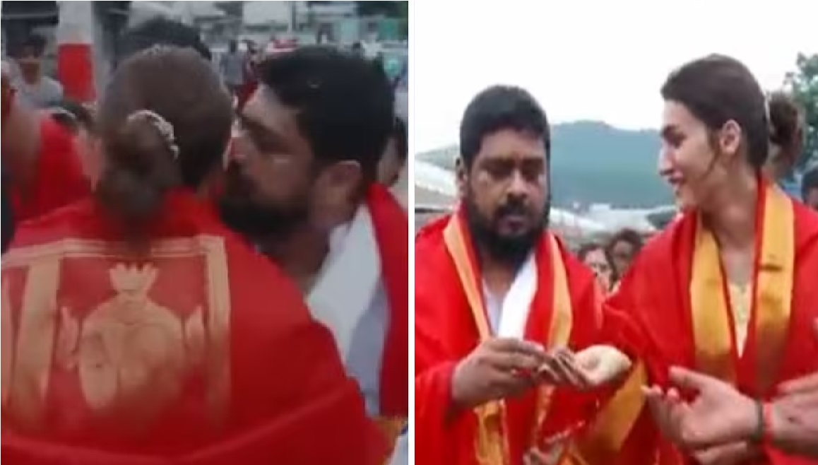 Adipurush: मंदिर में कृति को Hug और Kiss करते दिखे आदिपुरुष के डायरेक्टर ओम राउत, बीजेपी नेता ने उठाया सवाल, फिर डिलीट किया ट्वीट
