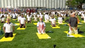 Yoga Day With PM Modi: संयुक्त राष्ट्र मुख्यालय में योग दिवस समारोह में पीएम मोदी के साथ शामिल हुए दुनिया के ये दिग्गज