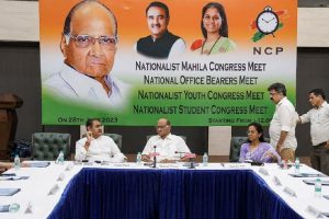 Ajit Pawar: एनसीपी की बैठक से अजित पवार की फोटो तक गायब! कार्यकारी अध्यक्ष प्रफुल्ल पटेल बोले- उनको…