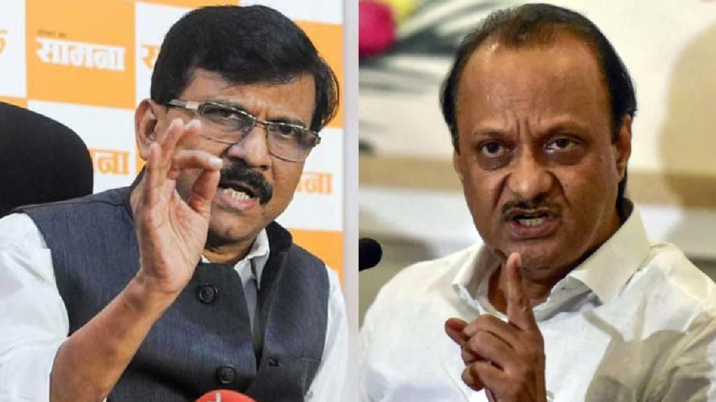 sanjay raut and ajit pawar