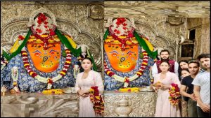 Sara Ali Khan: सारा अली ख़ान इंदौर के खजराना गणेश मंदिर पहुंची, अगली फिल्म की सफलता के लिए एक्ट्रेस ने बप्पा का लिया आशीर्वाद