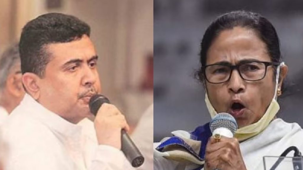 suvendu adhikari and mamata banerjee