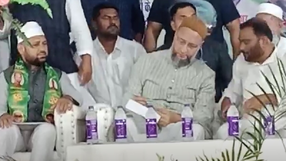 tauqeer nizami aimim with owaisi