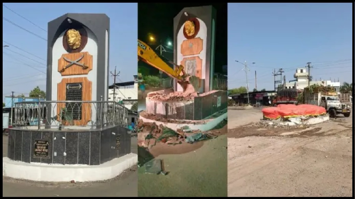 Maharashtra: महाराष्ट्र में AIMIM विधायक ने टीपू सुल्तान का बनवा दिया था अवैध स्मारक, अब बुलडोजर से मिट्टी में मिलाया गया