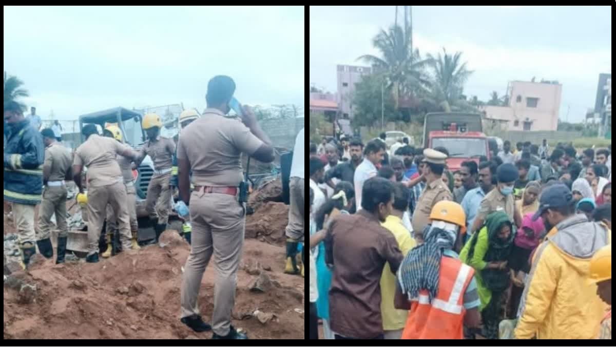Coimbatore: कोयंबटूर के प्राइवेट कॉलेज में दीवार गिरने से 4 मजदूरों की मौत, एक के घायल होने की खबर