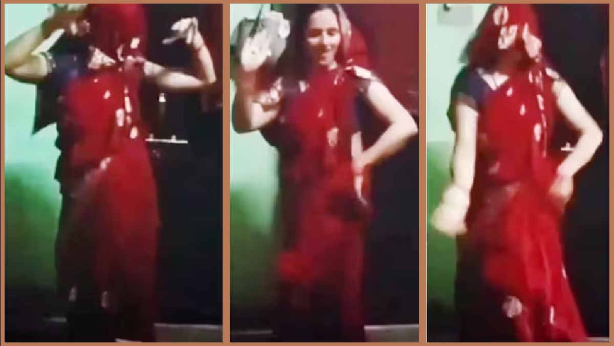 Seema Haider Dance Video: पाकिस्तानी से आई सीमा हैदर का लाल साड़ी में डांस, वीडियो हुआ वायरल