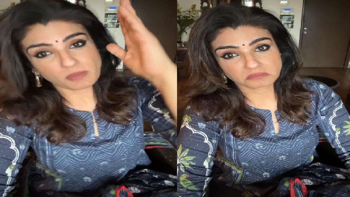 Raveena Tandon Video: रवीना टंडन के साथ हुआ कुछ ऐसा कि एक्ट्रेस ने वीडियो पोस्ट कर लिखा- ‘जवाब देना हमको भी आता है…’