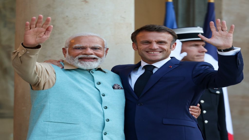 PM Modi And Macron
